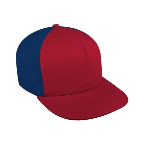 Contrast Back Twill Slide Buckle Trucker