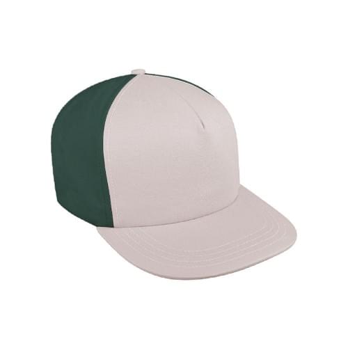 Contrast Back Pro Knit Self Strap Trucker