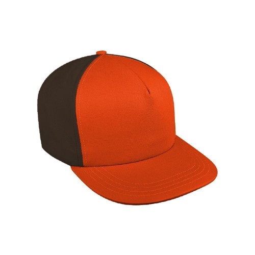 Contrast Back Wool Slide Buckle Trucker