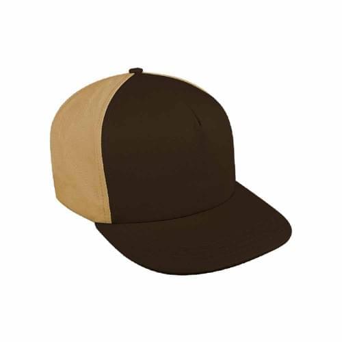 Contrast Back Canvas Slide Buckle Trucker