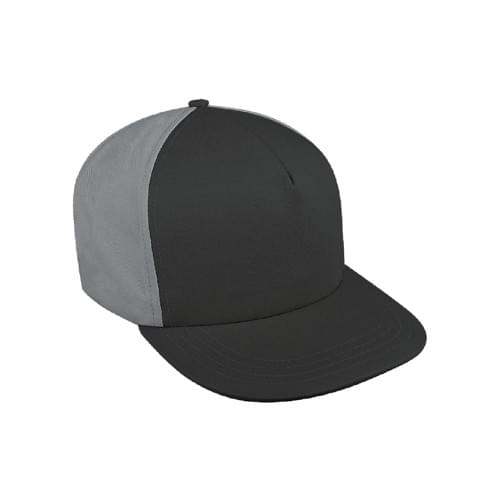 Contrast Back Twill Snapback Trucker