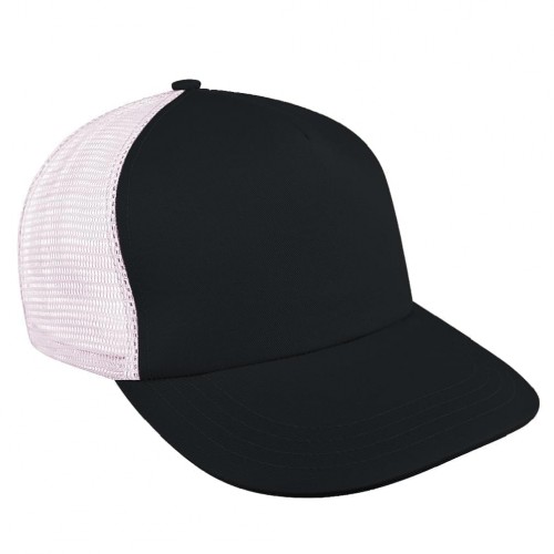 Dark Gray-Pink Meshback Snapback Trucker Dark Gray-Pink Meshback Snapback Trucker