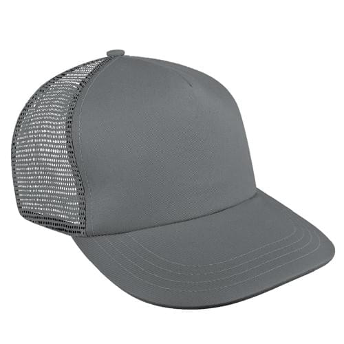 Solid Mesh Back Meshback Snapback Trucker