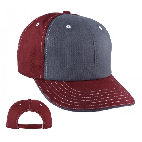 Contrast Back Panels - White Stitching