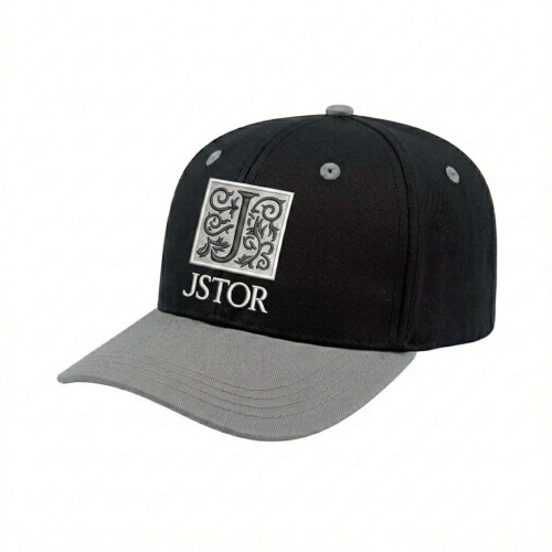 USA-made 6S Black-Light Gray Brushed Denim baseball cap, decorated view, manufactured in Newark NJ