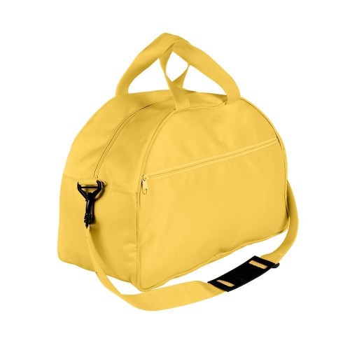 USA Made Nylon Poly Weekender Duffel Bags, Gold-Gold, 6PKV32JA45 USA Made Nylon Poly Weekender Duffel Bags, Gold-Gold, 6PKV32JA45