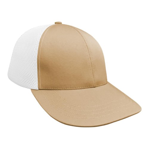 Khaki-White Spacer Mesh Stretchfit Lowstyle Khaki-White Spacer Mesh Stretchfit Lowstyle