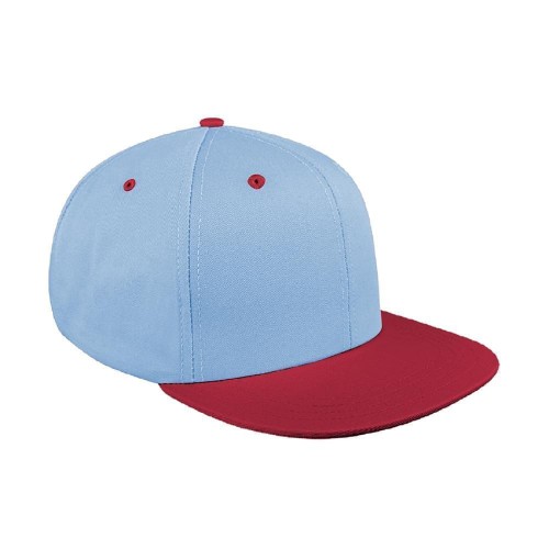 Two Tone Eyelets Wool Snapback Flat Brim Two Tone Eyelets Wool Snapback Flat Brim