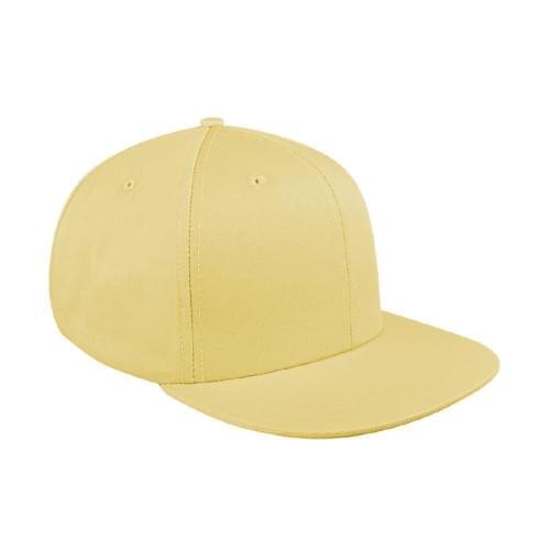 Solid Eyelets Organic Velcro Flat Brim