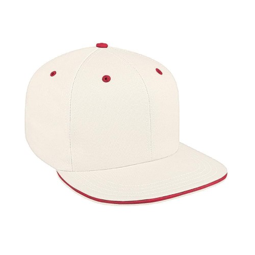 Sandwich Visor Wool Velcro Flat Brim