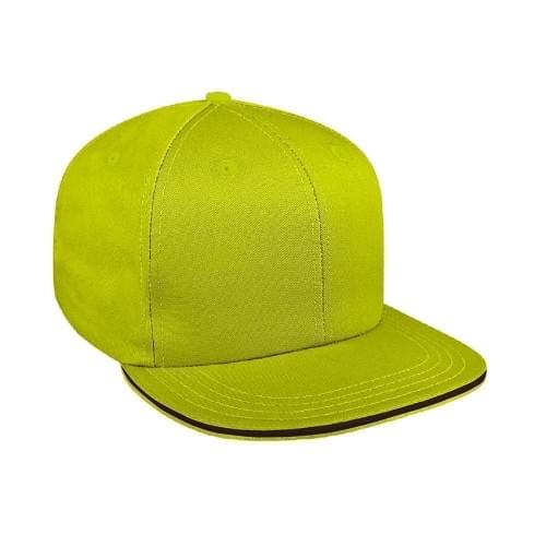 Sandwich Brim Twill Velcro Flat Brim