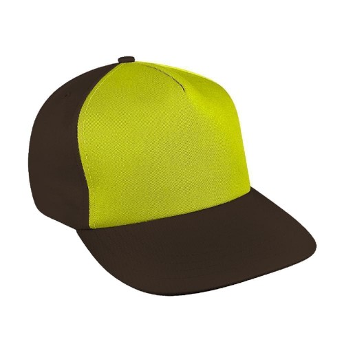 Contrast Front Pro Knit Snapback Flat Brim