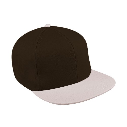Two Tone Organic Velcro Flat Brim Two Tone Organic Velcro Flat Brim