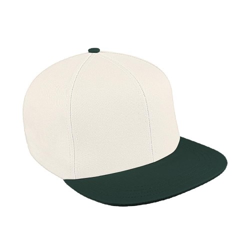 Two Tone Ripstop Snapback Flat Brim
