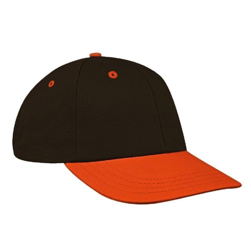 Black-Orange Canvas Velcro Lowstyle