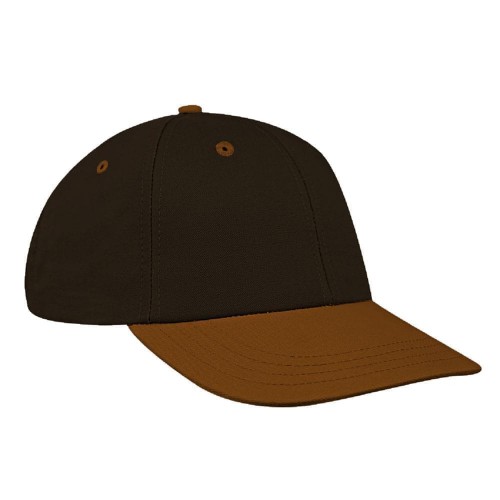 Black-Light Brown Canvas Snapback Lowstyle Black-Light Brown Canvas Snapback Lowstyle