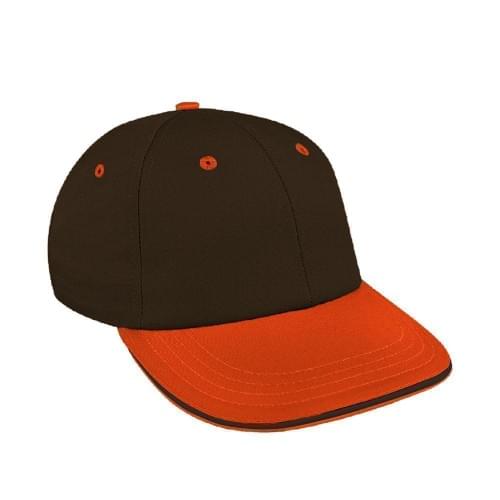 Black-Orange Canvas Slide Buckle Lowstyle