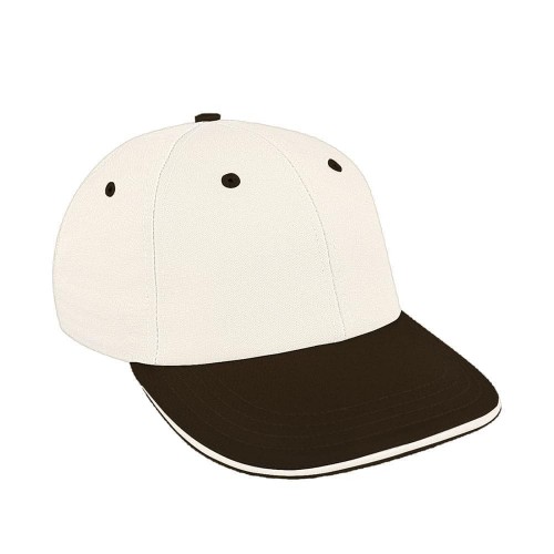 White-Black Canvas Velcro Lowstyle