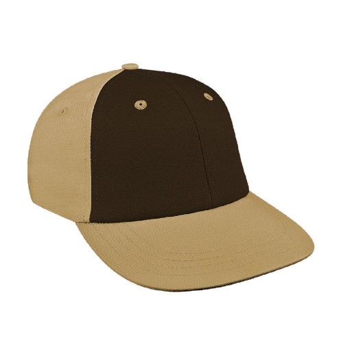 Black-Khaki Canvas Snapback Lowstyle Black-Khaki Canvas Snapback Lowstyle