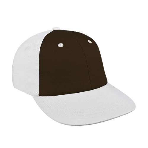 Black-White Canvas Slide Buckle Lowstyle