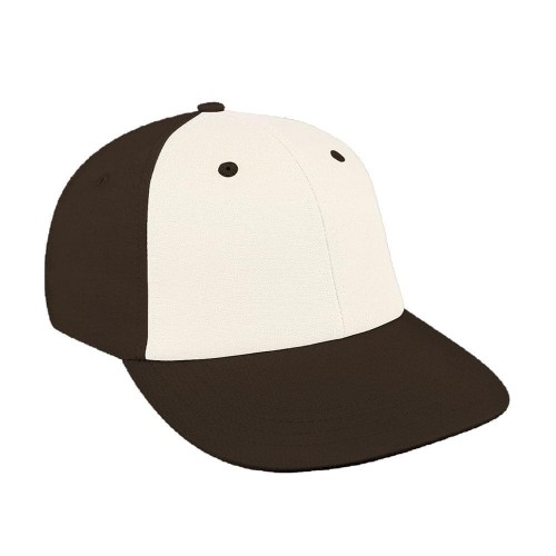 White-Black Canvas Snapback Lowstyle