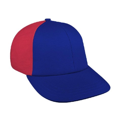 Royal Blue-Red Canvas Snapback Lowstyle Royal Blue-Red Canvas Snapback Lowstyle