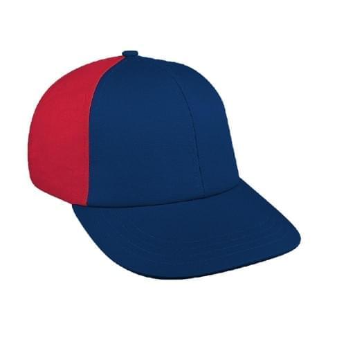 Navy-Red Canvas Velcro Lowstyle