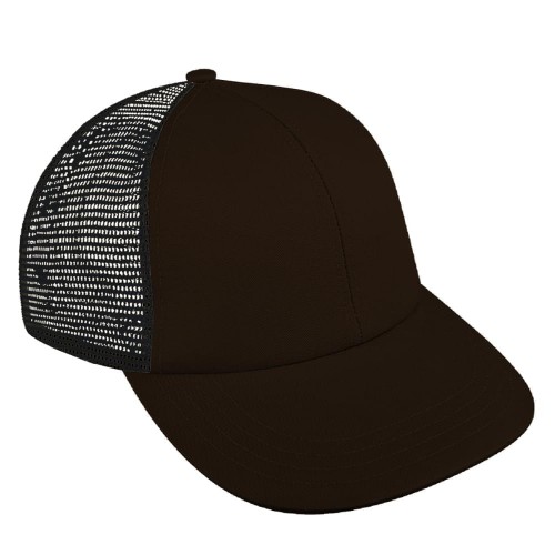 Black-Dark Gray Meshback Snapback Lowstyle Black-Dark Gray Meshback Snapback Lowstyle