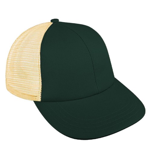 Hunter Green-Athletic Gold Meshback Snapback Lowstyle Hunter Green-Athletic Gold Meshback Snapback Lowstyle