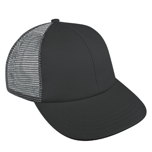Dark Gray-Light Gray Meshback Velcro Lowstyle Dark Gray-Light Gray Meshback Velcro Lowstyle