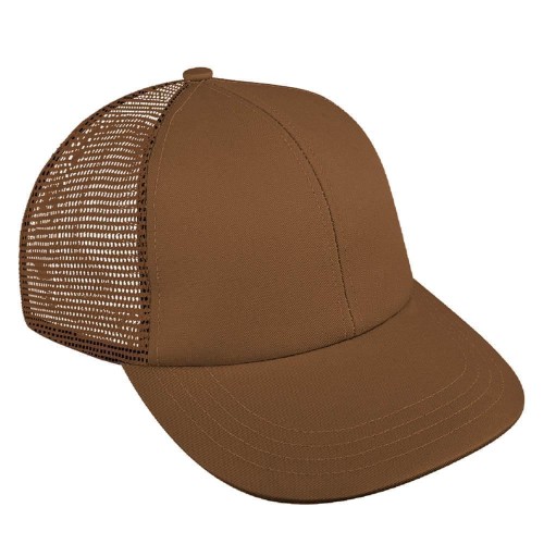 Brown Meshback Velcro Lowstyle