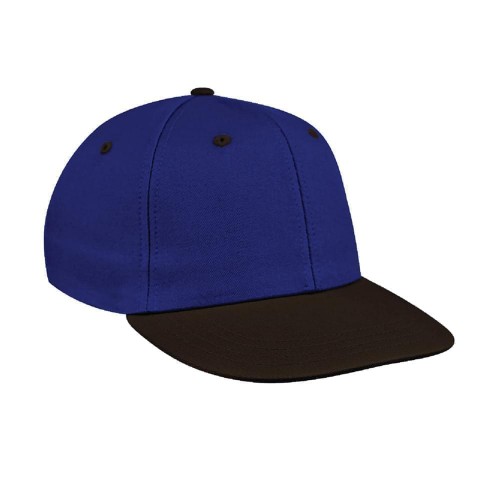 Royal Blue-Black Canvas Leather Prostyle