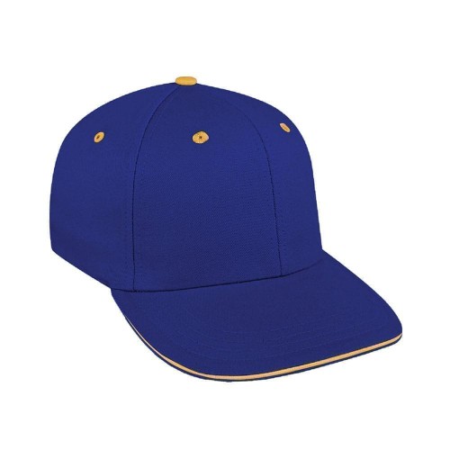 Sandwich Visor Brushed Leather Prostyle