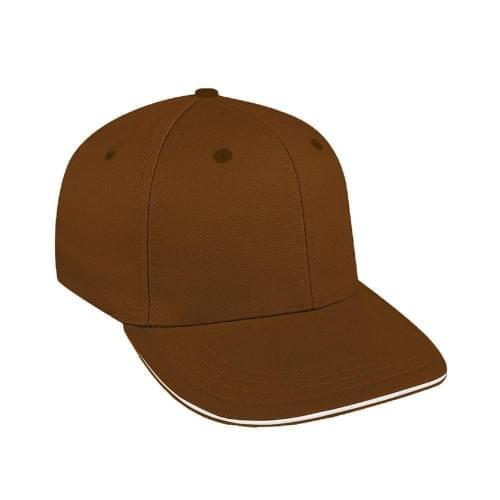 Brown-White Denim Leather Prostyle