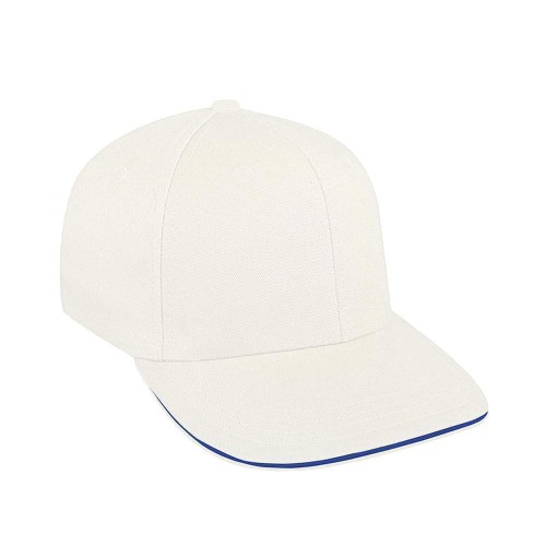 White-Royal Blue Canvas Velcro Prostyle White-Royal Blue Canvas Velcro Prostyle