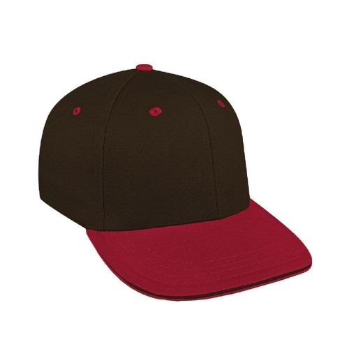 Black-Red Canvas Velcro Prostyle