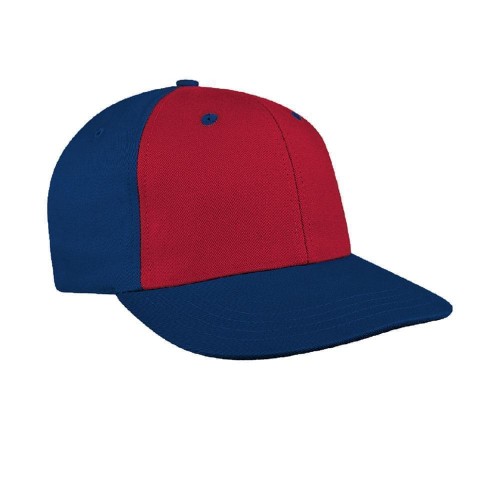 Red-Navy Canvas Leather Prostyle