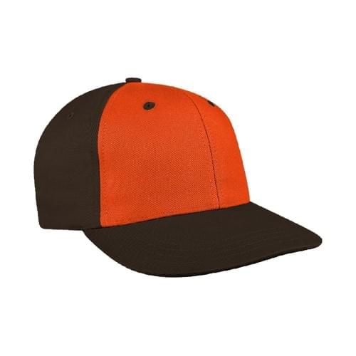 Orange-Black Canvas Snapback Prostyle