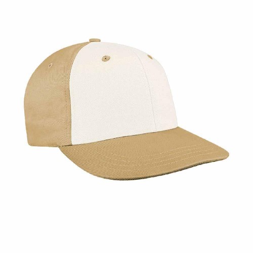 White-Khaki Canvas Leather Prostyle