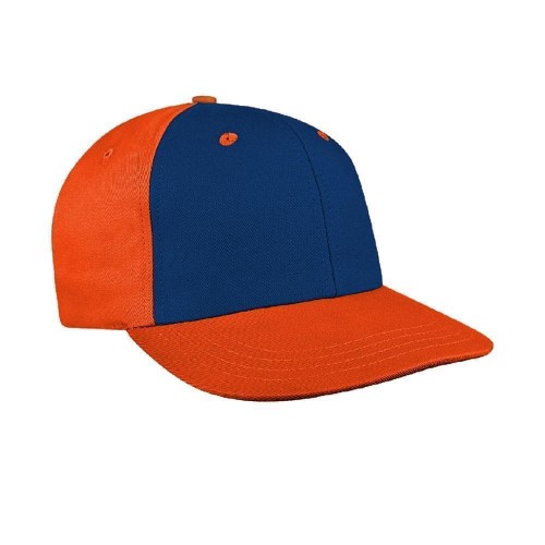 Navy-Orange Canvas Slide Buckle Prostyle