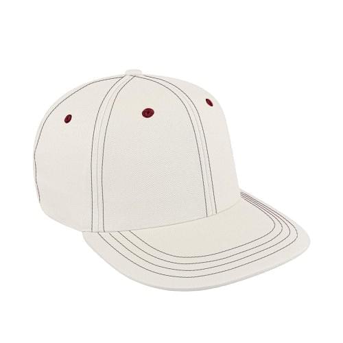White-Red Canvas Slide Buckle Prostyle