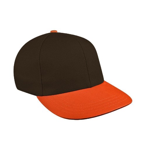 Black-Orange 2 Tone Prostyle Duck Slider Baseball Cap