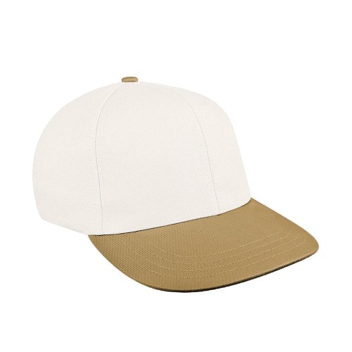 White-Khaki Canvas Slide Buckle Prostyle