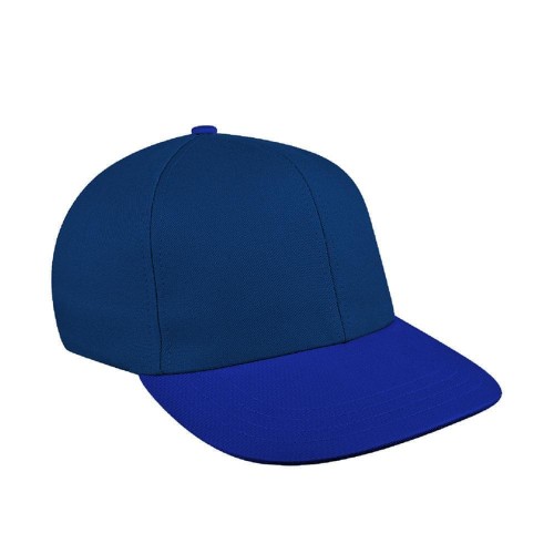 Navy-Royal Blue Canvas Velcro Prostyle