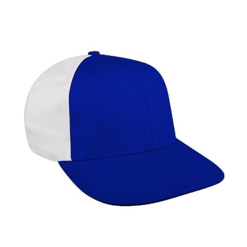 Royal Blue-White Canvas Velcro Prostyle
