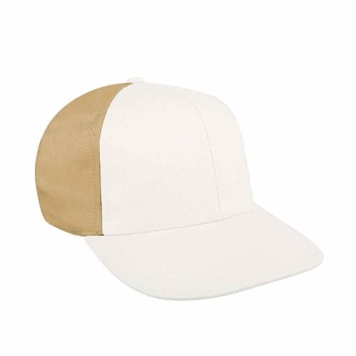 White-Khaki Canvas Velcro Prostyle