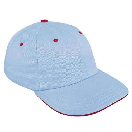 Sandwich Visor Wool Velcro Dad Cap
