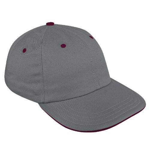 Sandwich Visor Twill Snapback Dad Cap