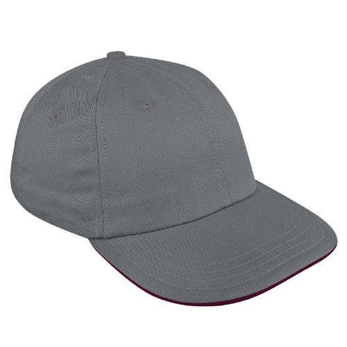 Sandwich Brim Twill Snapback Dad Cap