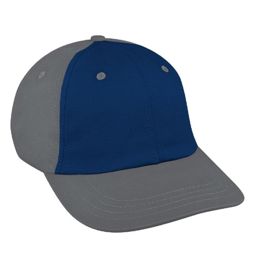Contrast Front Denim Self Strap Dad Cap
